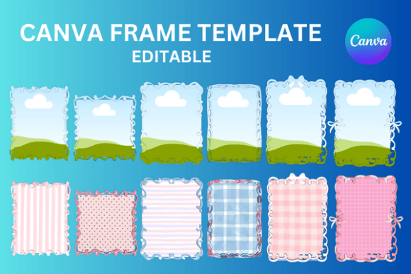 Border Whimsical Canva Frame Coquette: Your Digital Design Secret