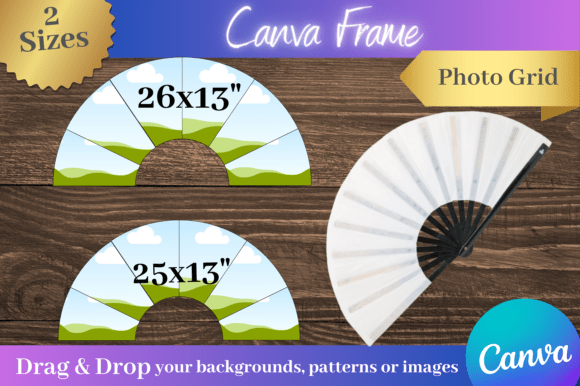 Canva Clack Fan Template: Your Photo Grid Design Solution