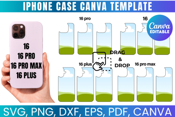 Create Custom iPhone 16 Cases with This Canva Template