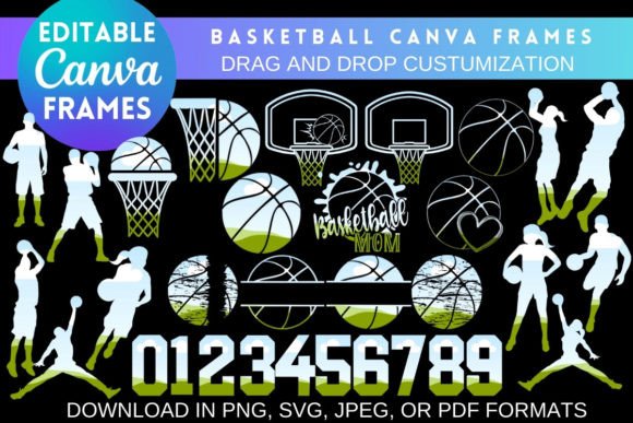 Create Pro Basketball Graphics Instantly with Canva Frames