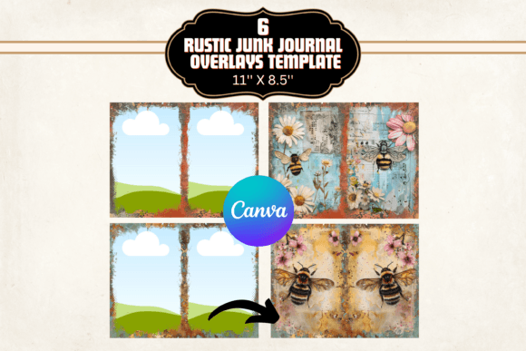 Mastering Junk Journal Aesthetics with Canva