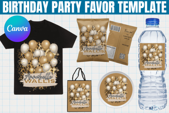Simplify Party Prep with a Birthday Party Favor Canva Template