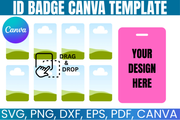 Streamline Your Team's Look with This ID Badge Template
