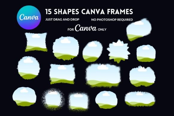 Transform Your Visuals: 15 Editable Canva Frames for Instant Impact