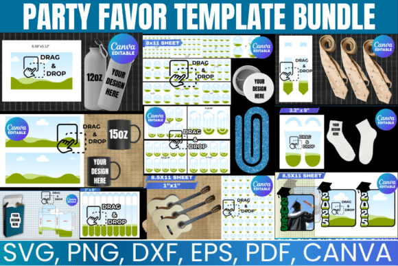 Unleash Creativity with the Ultimate Party Favor Template Bundle