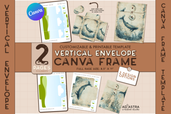 Unlocking the Vertical Envelope: Your Canva Frame Template